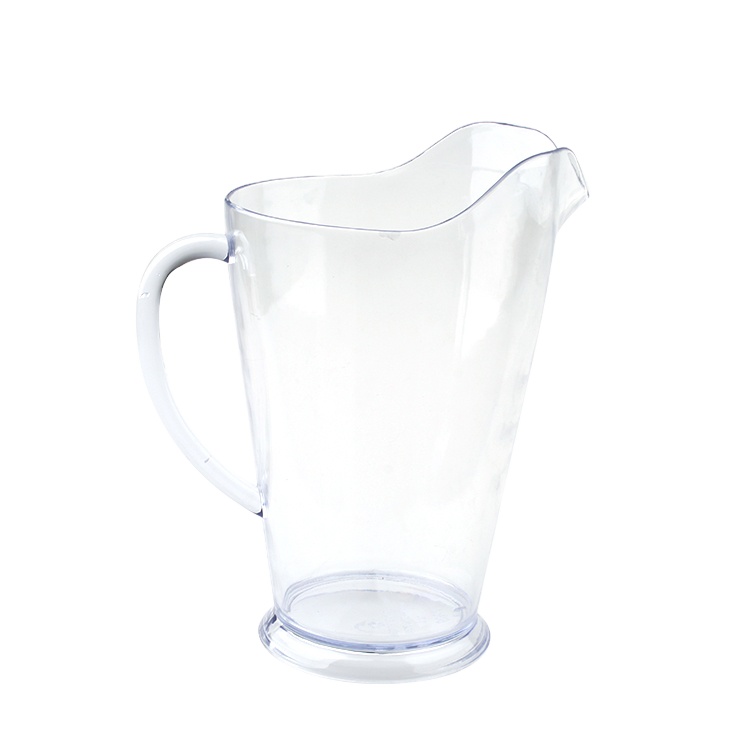 BPA free OEM Service 1.5L/2L PS PMMA or PC Material Beer Juice Jug Pitcher